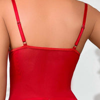 4 ensembles Lingerie ensemble de corset à galons frontaux contrastés en maille, avec porte-jarretelles