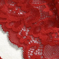 4 ensembles Lingerie ensemble de corset à galons frontaux contrastés en maille, avec porte-jarretelles