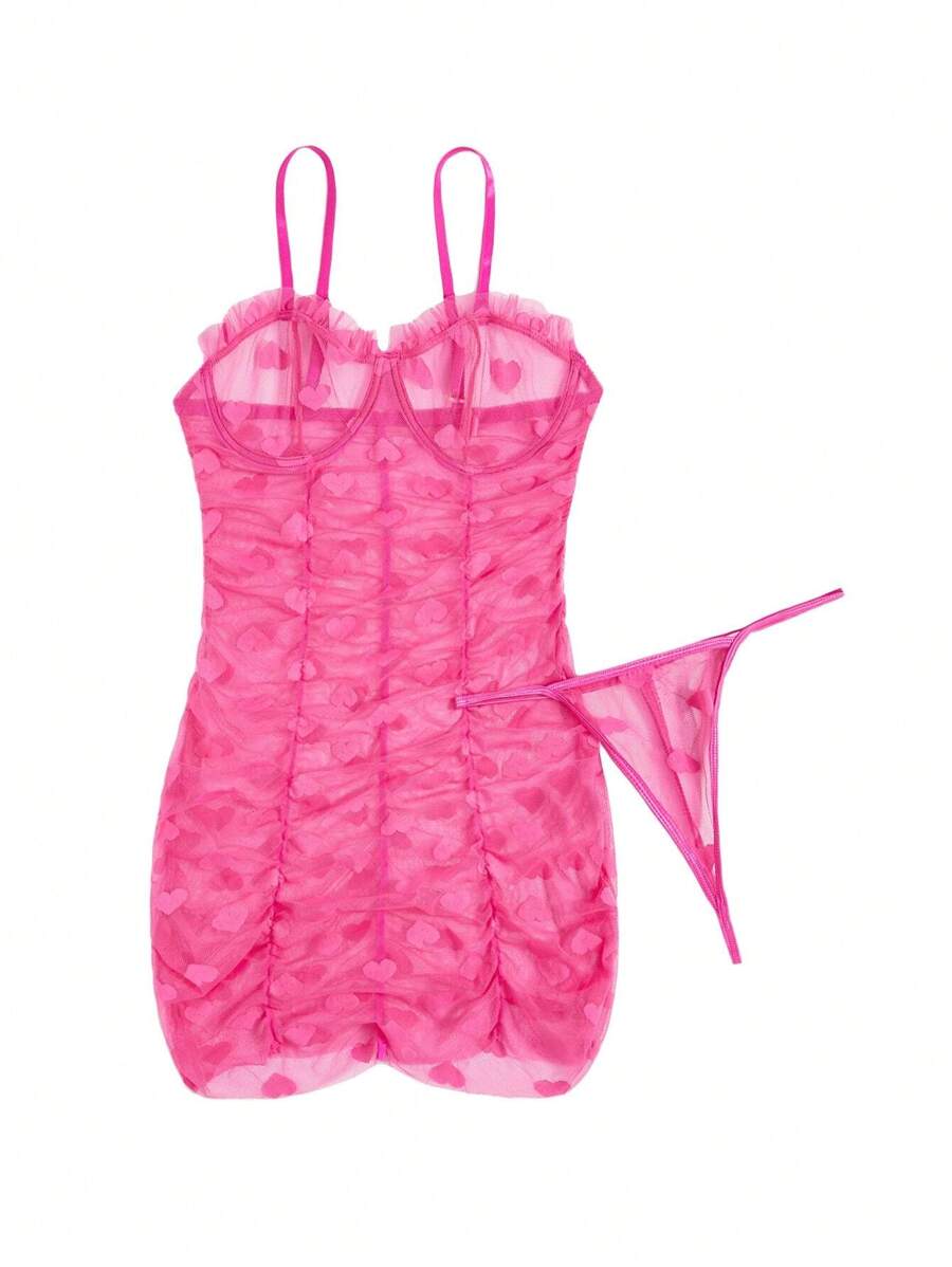 Robe de lingerie sexy avec armature