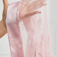 Ensemble de pyjama simple et sobre avec décoration en dentelle pour femmes, lingerie de mariée, vêtements d'automne