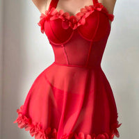 2 pièces Ensemble de lingerie de mariée