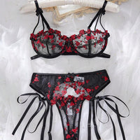 3 pièces/Set Ensemble de lingerie sexy