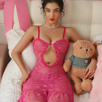 PetitDoll Nuisette sexy transparente avec cœur ajouré