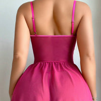 3 pièces Robe de lingerie en dentelle et tulle