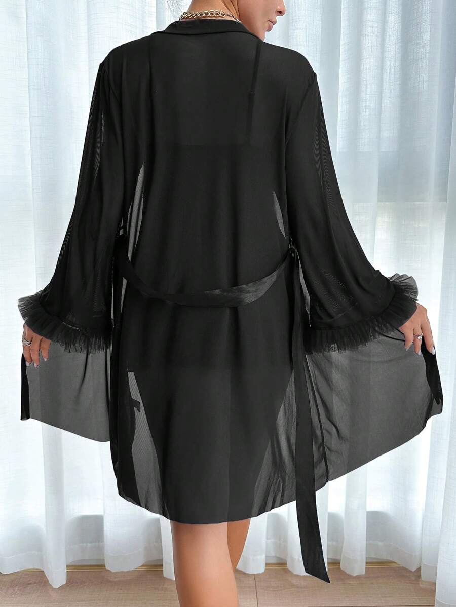 2 pièces Set Nuisette en Dentelle