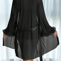 2 pièces Set Nuisette en Dentelle