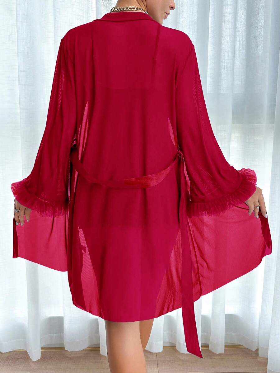 2 pièces Set Nuisette en Dentelle