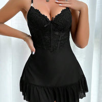 2 pièces Set Nuisette en Dentelle