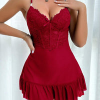 2 pièces Set Nuisette en Dentelle