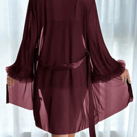 2 pièces Set Nuisette en Dentelle