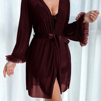 2 pièces Set Nuisette en Dentelle