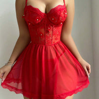 4 pièces Ensemble de lingerie sexy