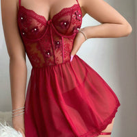 4 pièces Ensemble de lingerie sexy