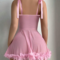 2 pièces Ensemble de lingerie de mariée