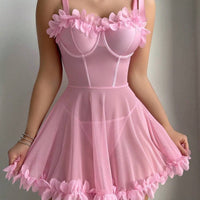 2 pièces Ensemble de lingerie de mariée