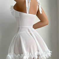 2 pièces Ensemble de lingerie de mariée