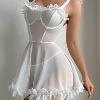 2 pièces Ensemble de lingerie de mariée