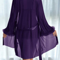 2 pièces Set Nuisette en Dentelle