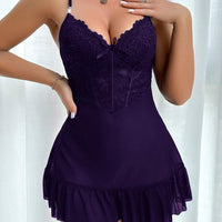 2 pièces Set Nuisette en Dentelle