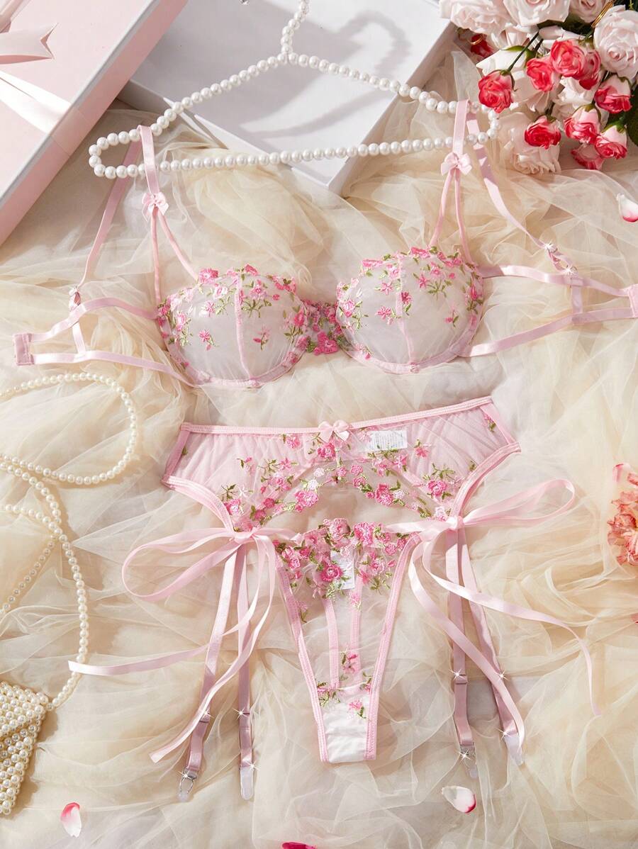 3 pièces/Set Ensemble de lingerie sexy