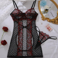 2 pièces/Set Robe de Lingerie