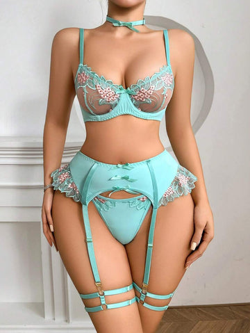 5 pièces Set Sous-vêtements sexy