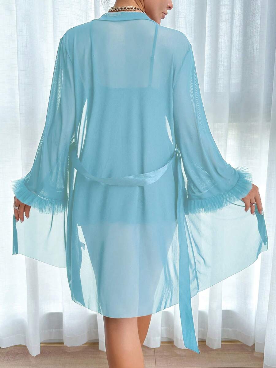 2 pièces Set Nuisette en Dentelle