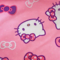 Sanrio Ensemble de pyjama rose imprimé numériquement mignon Hello chat de Sanrio, body transparent dos nu, body mignon, body teddy, body sexy lingerie, idéal pour les sorties