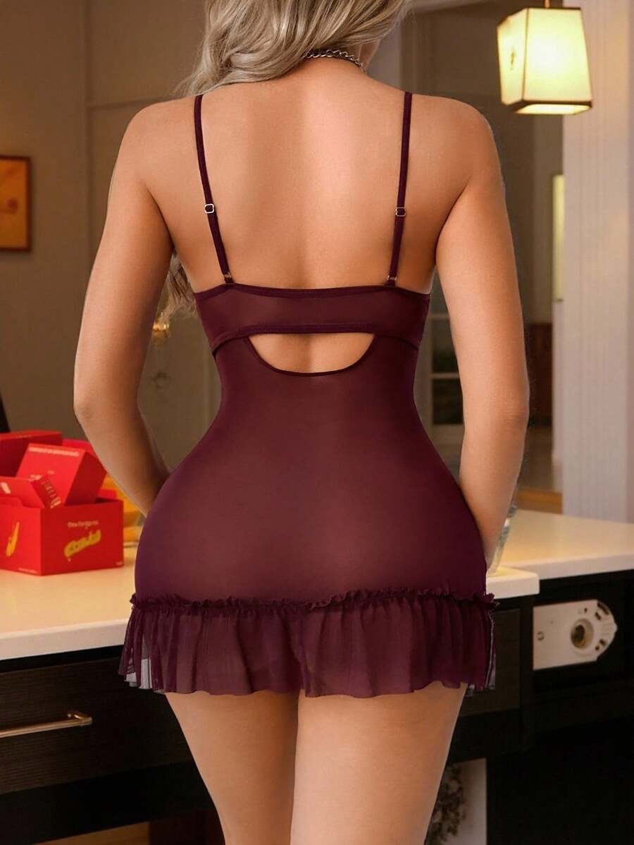 SilkySpell Nuisette en maille sexy