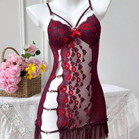 SilkySpell Nuisette en maille sexy