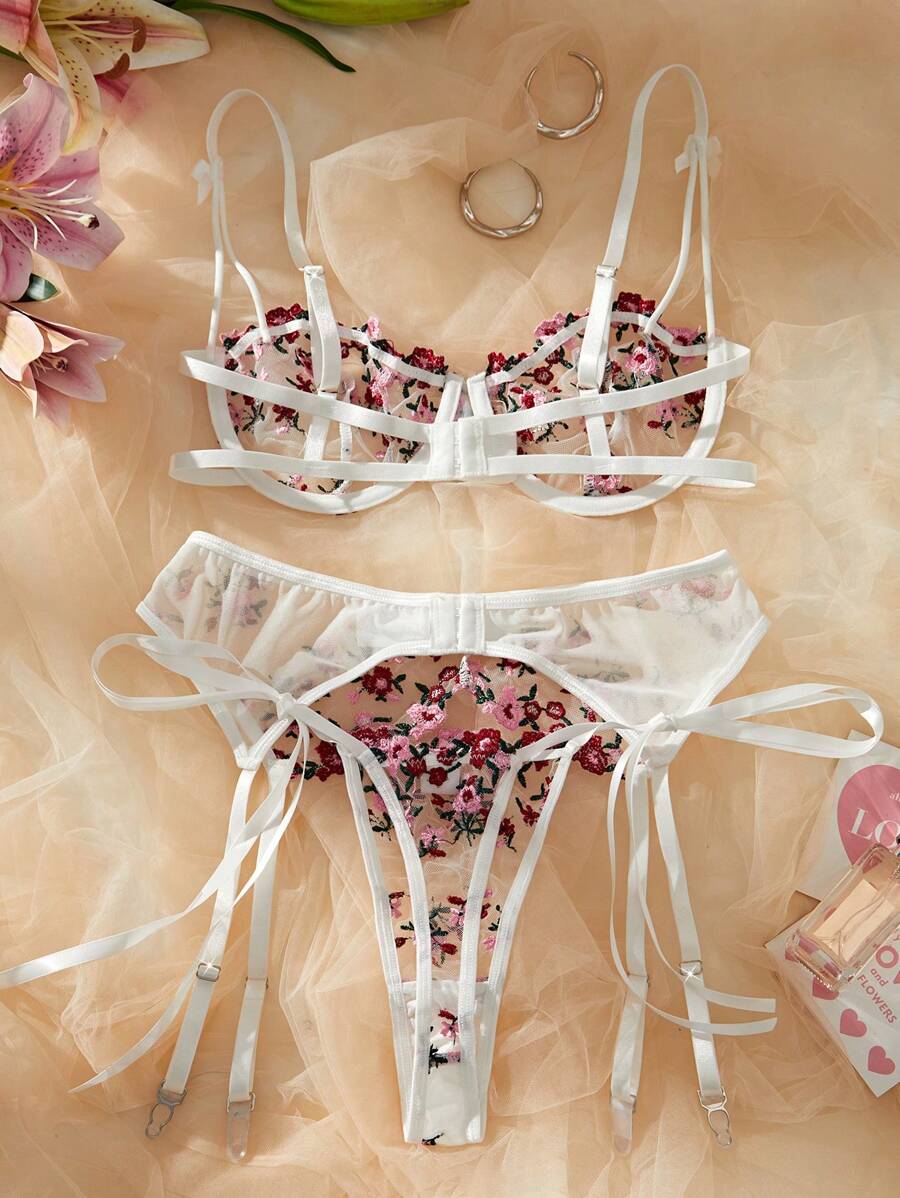 3 pièces/Set Ensemble de lingerie sexy