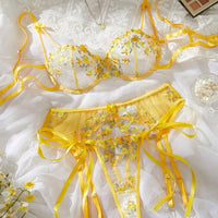 3 pièces/Set Ensemble de lingerie sexy