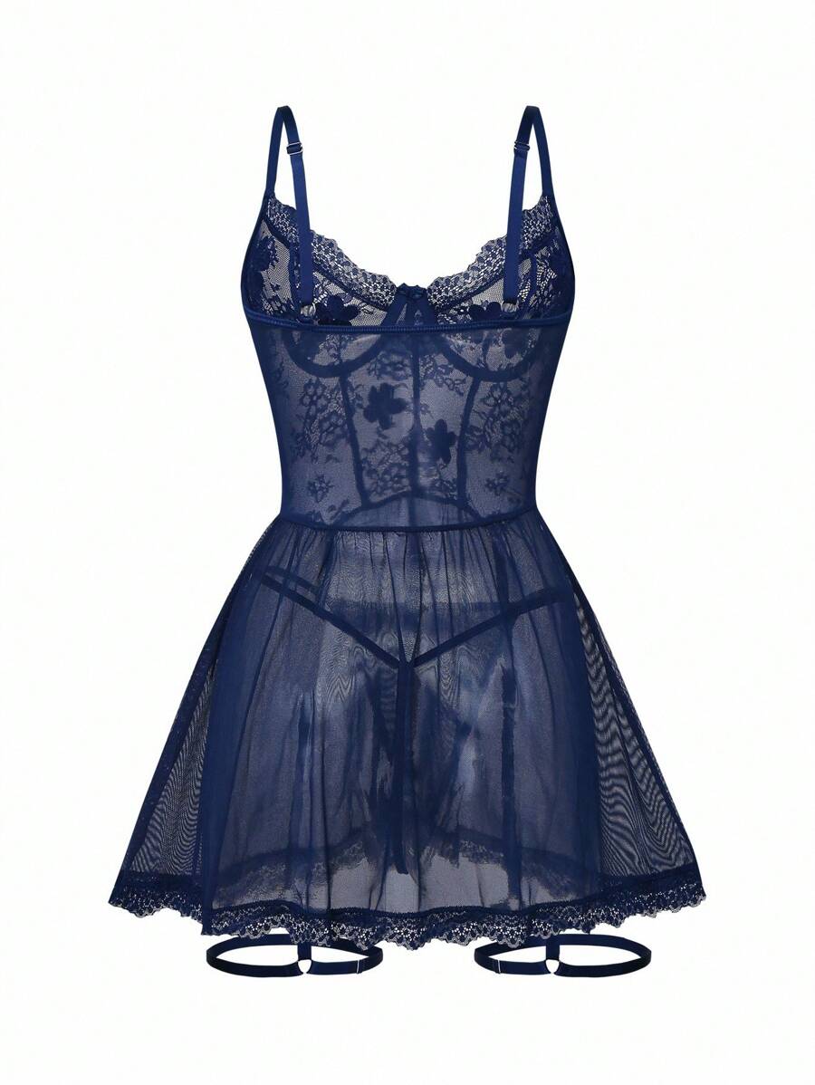 4 pièces Ensemble de lingerie sexy