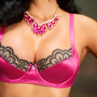 PinupGlam Ensemble de lingerie sexy avec armatures brodées