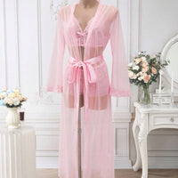 SHEIN Crystal Vow 4 pièces Set de lingerie sexy pour dames avec couleur unie douce et patchwork en dentelle premium